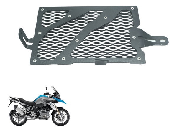Grade Radiador Direito Bmw R1200 R 1200 Gs 13-15 Original Preto